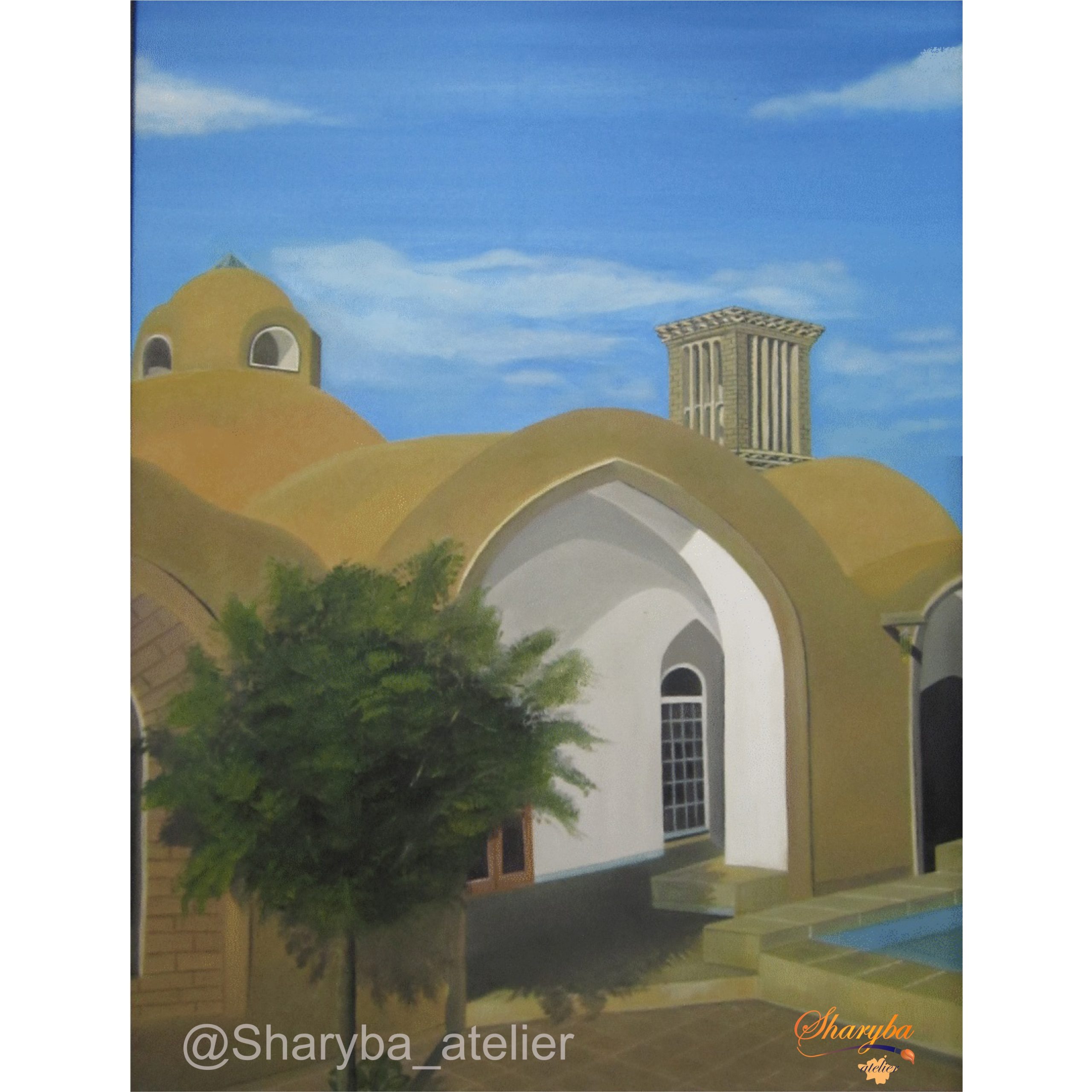 آموزش نقاشی رنگ روغن - Oil painting