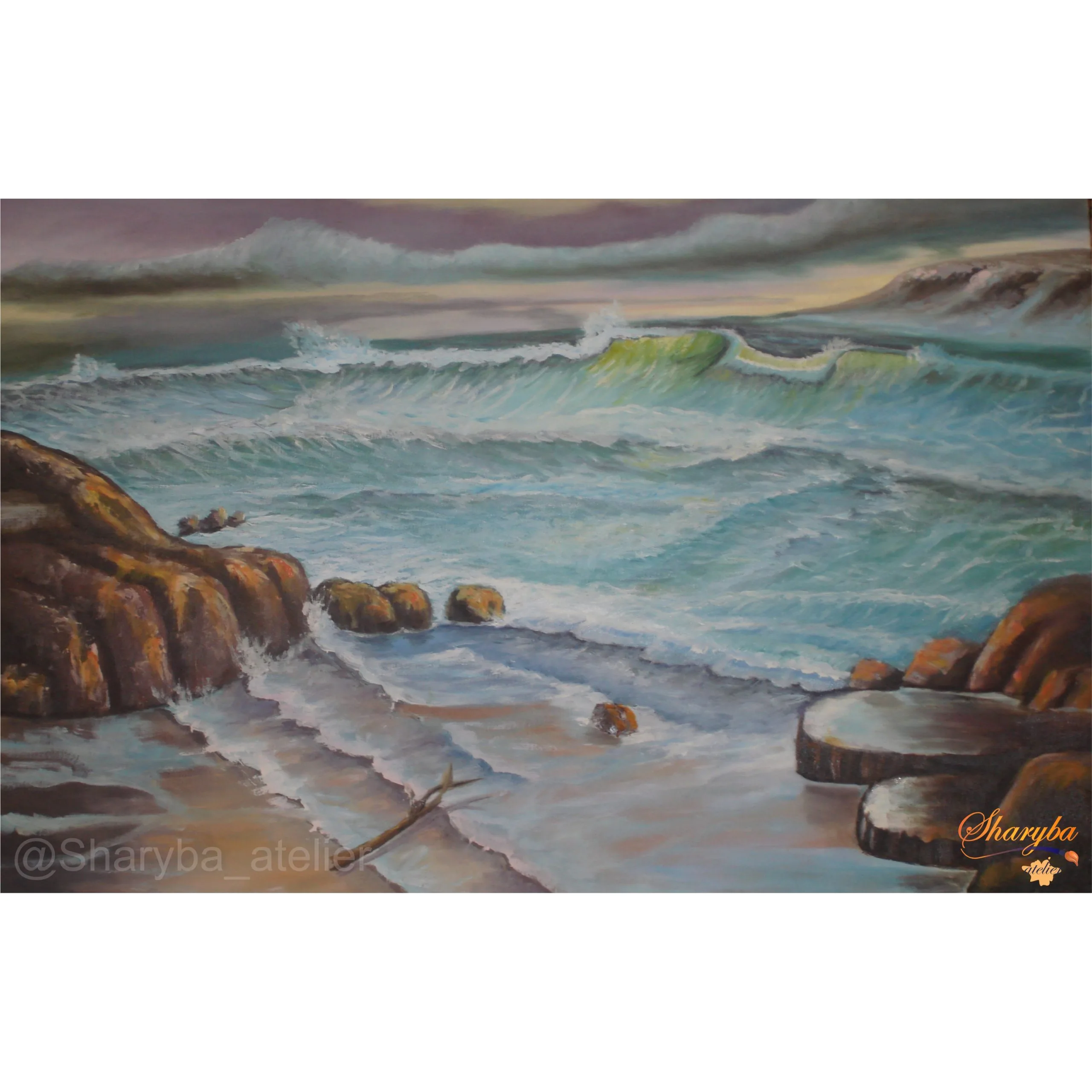 آموزش نقاشی رنگ روغن - Oil painting