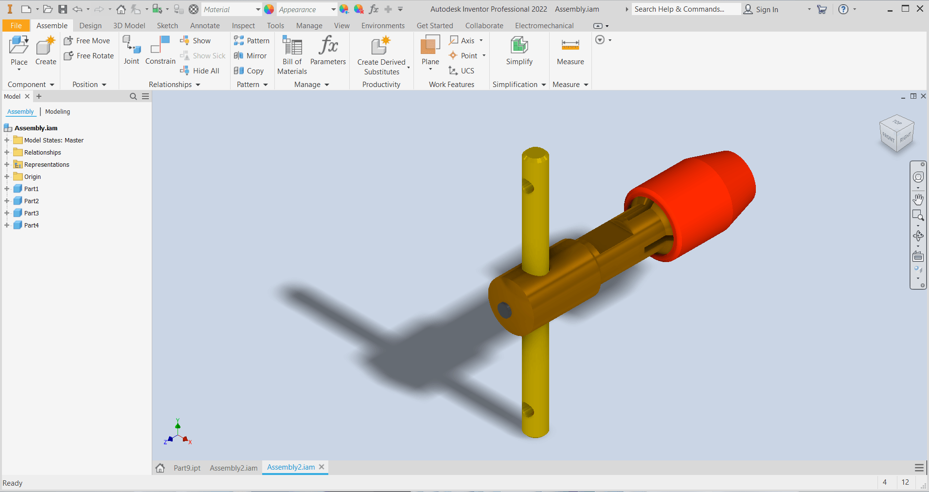 Inventore Assembly آموزش اینونتور (Inventor) در 10 جلسه | آموزشگاه دانش پیشه