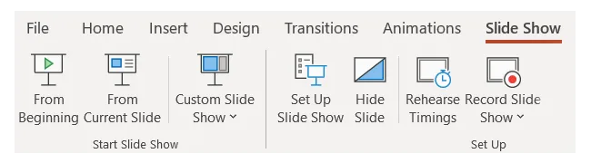 آموزش PowerPoint: نمایش اسلاید