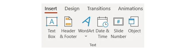 آموزش PowerPoint: انواع نوشته ها